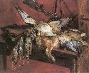 Lovis Corinth Hase und Rebhuhner oil painting picture wholesale